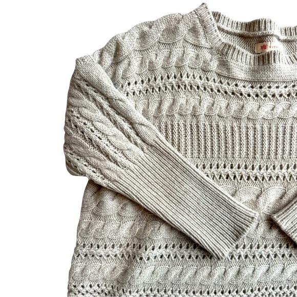 Wythe NY 100% Cashmere Oversized Sweater Size Large - Picture 4 of 4